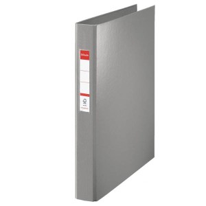 Segregator Esselte A4 z 2 kółkami, grzbiet 42 mm, szary