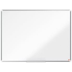Tablica magnetyczna suchościeralna stalowa rama aluminiowa 90x120 z półką NOBO PREMIUM PLUS /1915156/
