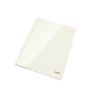 Skoroszyt kartonowy WOW LEITZ biały /30010001/