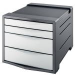 Pojemnik z 4 szufladami ESSELTE Europost VIVIDA biały /623959/