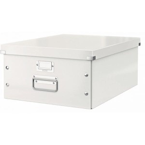 Pudło LEITZ CS uniwersalne duże białe /60450001/