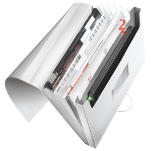 Teczka z 6 przegródkami LEITZ Style biała