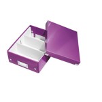 Pudło LEITZ CS uniwersalne duże fioletowe /60450062/ [WYPRZEDAŻ]