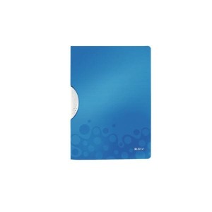 Skoroszyt z klipsem LEITZ WOW niebieski