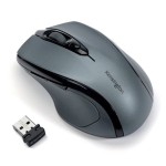 Mysz optyczna bezprzewodowa średnia PRO FIT KENSINGTON grafitowa /K72423WW/