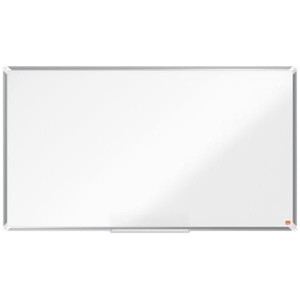 Tablica magnetyczna suchościeralna porcelanowa panoramiczna  NOBO PREMIUM PLUS 55" 69x122cm z półką /1915367/