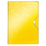 Teczka harmonijkowa 6 przegródek LEITZ WOW  żółta /45890016/