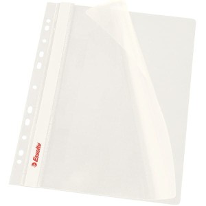 Skoroszyt wpinany A4 miękki ESSELTE VIVIDA biały 10SZT./13583/