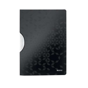 Skoroszyt z klipsem LEITZ WOW czarny