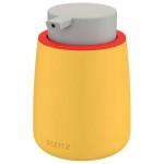 Dozownik z pompką na płyn dezynfekujący/mydło 300ml LEITZ COSY ceramiczny żółty ciepły /54040019/