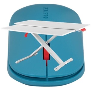 Stanowisko do pracy na stojąco z wysuwaną tacą na klawiaturę LEITZ ERGO COSY /65320085/