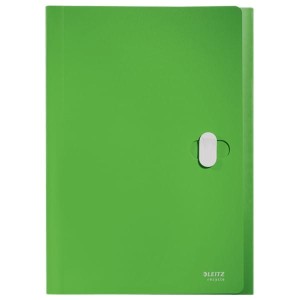 Teczka harmonijkowa 5 przegródek poszerzana ESSELTE LEITZ RECYCLE zielona 1szt. /46240055/